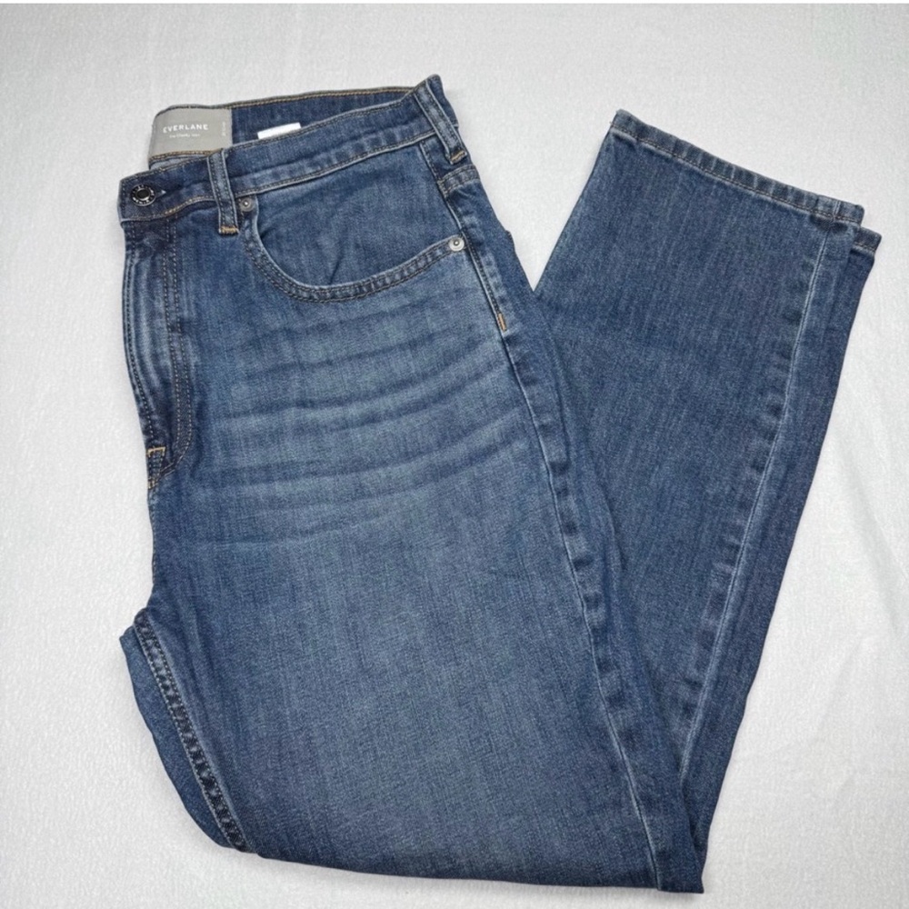 Everlane Cheeky Jean Denim Women's 30 Crop Blue Wash Casual Pants